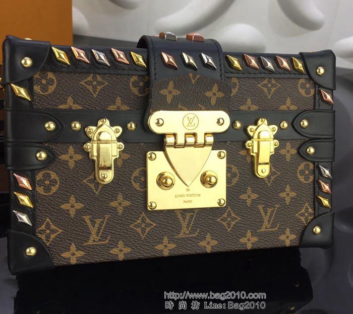 路易威登LV 頂級原單 Petite Malle手袋 經典柔軟的Monogram帆布 單肩斜挎包 M40273  YDH2413